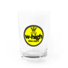 w-high plus starz のw-high  Water Glass :front