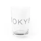 いらすと屋、すきまでざいん。のトーキョー Water Glass :front