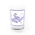 横山カルロス拓実の犬と車 Water Glass :front