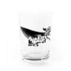 BowWorksの座頭鯨 Water Glass :front