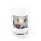 fujimon_のエモグッズ　#ドライフラワー Water Glass :front