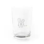 eto.kotoのくまんこちゃん Water Glass :front