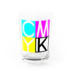Ryoha creator studioのCMYKデザイン Water Glass :front