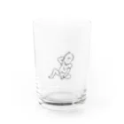 モヒカンちゃんのセクシーモヒカンちゃん Water Glass :front