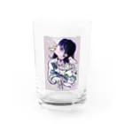 空が青いなのルル Water Glass :front