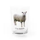 あきらの羊くん Water Glass :front