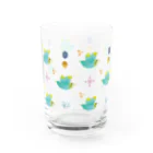 クレアプロップのセキセイインコ Water Glass :front