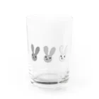 tomo.comのうさぎのうーちゃん Water Glass :front