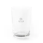 aica suzuri shopのaicaロゴ Water Glass :front