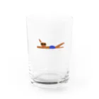 min.eのプールに入れて。 Water Glass :front