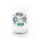 38_のもふもふないきもの Water Glass :front