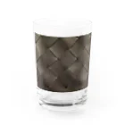 くすのきのkawa-koushi 黒 Water Glass :front