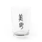 pipupepo126のイケメンのためのTシャツ Water Glass :front