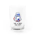 口腔戦士デンタマンの8bit Water Glass :front