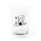 umitotsukino.Risaのクヨクヨしないで！ Water Glass :front