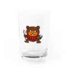 AJISAIdesignのカレー ベアー Water Glass :front