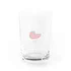 eal_enjoy a good lifeのeal ロゴグラス_pink(購入特典付き) Water Glass :front