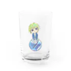 とめ子さんのNaughty Moon Prince Water Glass :front