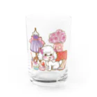 あとりえピノコのパリジェンヌトイプーちゃん Water Glass :front