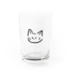 ももにゃんのしんぷるねこ Water Glass :front