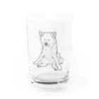 春風工房の秋田犬の小梅さん Water Glass :front