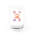 ショップCMRのニャンぽん肉球 Water Glass :front