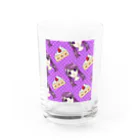 ガールズルームのショートケーキとショーコちゃん Water Glass :front