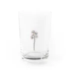 とかげさんのあとりえのひとさし【サンカヨウ】 Water Glass :front