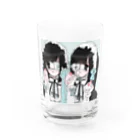 小瓶ぴぴのショップの激甘党ツインズ Water Glass :front