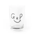 山口県タベスタグラムの仲良し家族。【grandpa】 Water Glass :front