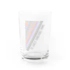 ζWalker/Shiunの切り捨て可能素数 Water Glass :front