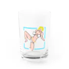 平木のTシャツやetc.のゴージャスな女性 Water Glass :front