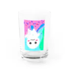 W さんのお店のぱられるむにもちぃ Water Glass :front