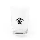 おだし香紡のヤマシゲ Water Glass :front