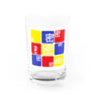 はちよんごの九人九色 Water Glass :front