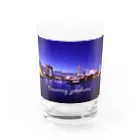 photo-kiokuの横浜夜景１ Water Glass :front