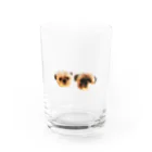 Kumibarcalow_のももとくるみ Water Glass :front