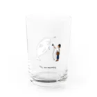 夏の海のシロイルカレコーディング Water Glass :front