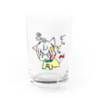 そらもと ベルのビシャビシャひまちゃん Water Glass :front