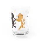 KANAE no Omiseの追いかけにゃんこずB Water Glass :front