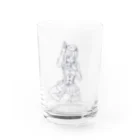 可愛い女の子職人vent4444のポール Water Glass :front