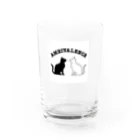 ambivalence official goodsのアンビバキャット Water Glass :front