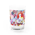 Asako Shibutaniの乙姫龍宮遊びづくし Water Glass :front