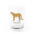 GREAT 7のチーター Water Glass :front