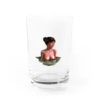 ホテルニューにしおの露天風呂の女 Water Glass :front