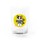 空想兎製造機のミケ　渋みの恋ＭＡＳＴＥＲ Water Glass :front