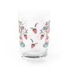 イラスト MONYAAT のHAPPY BRITHDAY_2 Water Glass :front