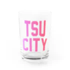 JIMOTOE Wear Local Japanの津市 TSU CITY Water Glass :front