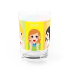 KANAE no OmiseのちょいレトロsweetsGirls【コップ】 Water Glass :front