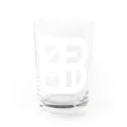 喫茶食堂ロックフェス2020のBゼミグッズ Water Glass :front